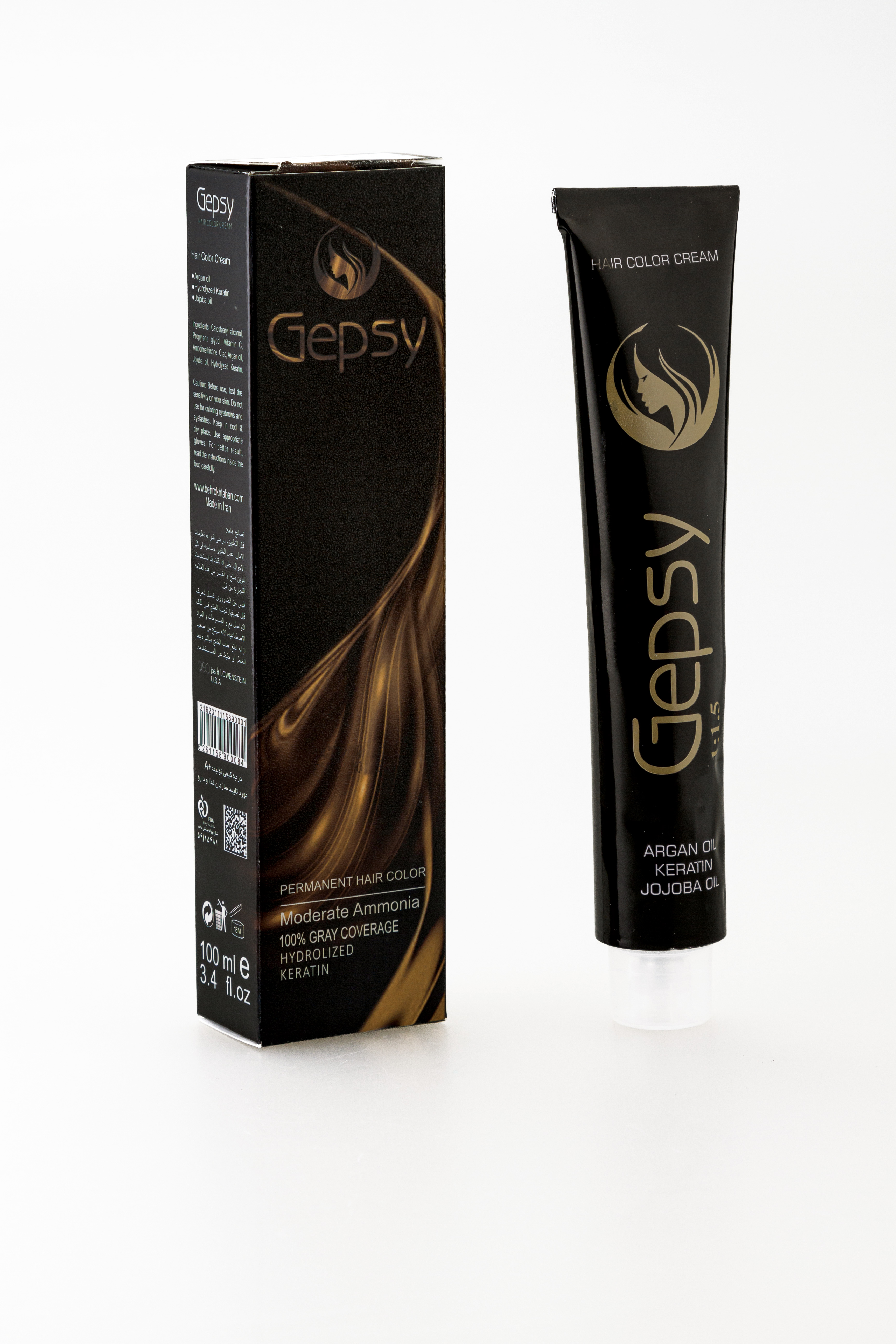  رنگ موی جیپسی 100 میل